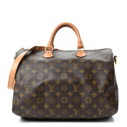 Louis Vuitton Monogram Speedy Bandouliere 35 1 of 9