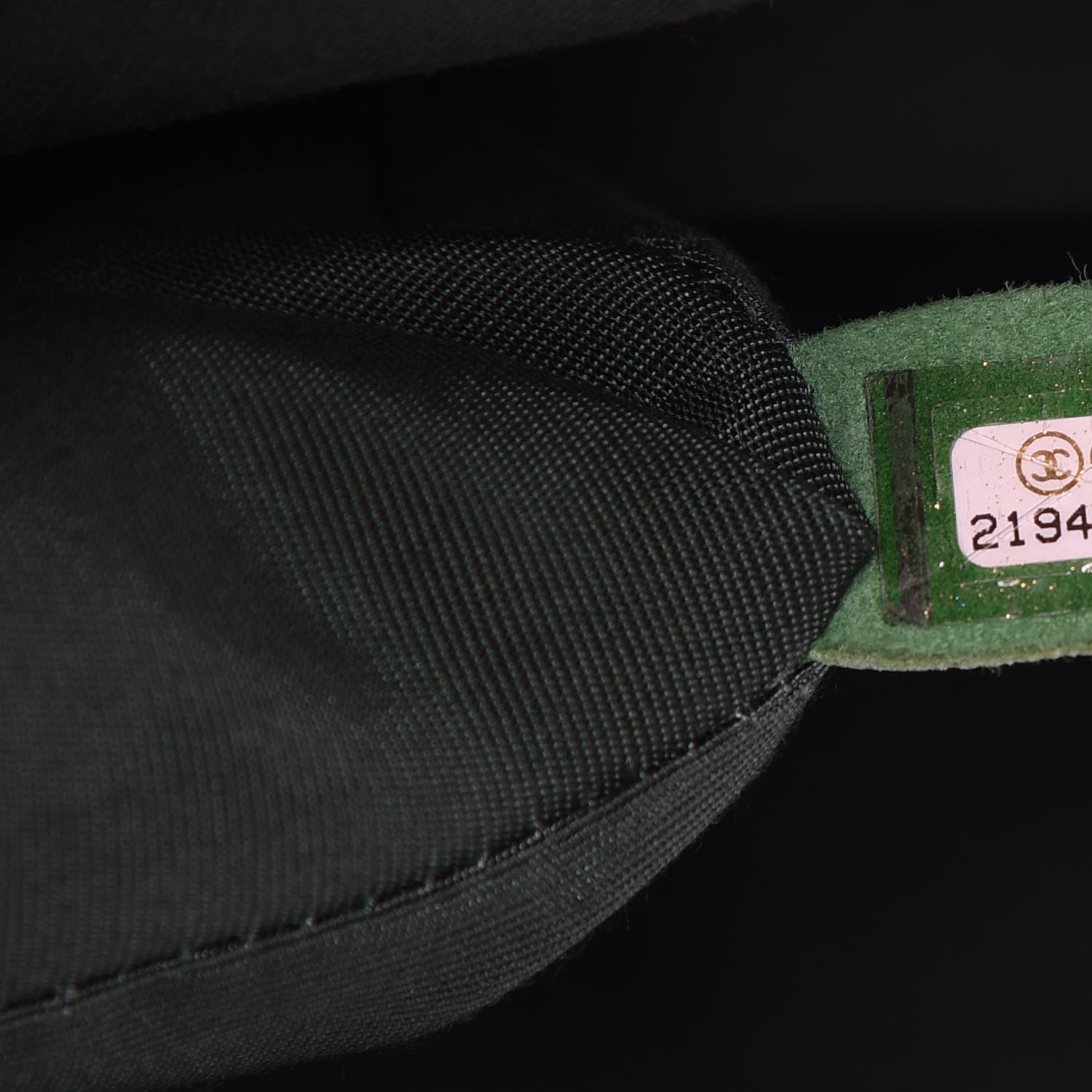 Chanel Caviar Quilted Timeless Tote Green 6 of 10