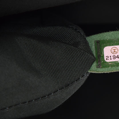 Chanel Caviar Quilted Timeless Tote Green 6 of 10