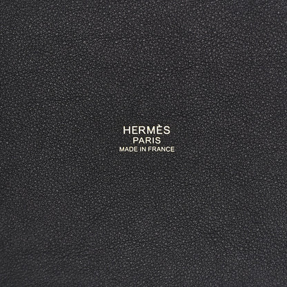 Hermes Toile Goeland Swift Cargo Picotin Lock 18 Bleu Marine 6 of 10