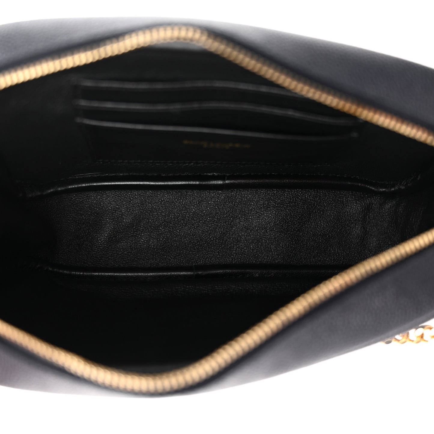 Grain De Poudre Matelasse Monogram Mini Lou Camera Bag Black
