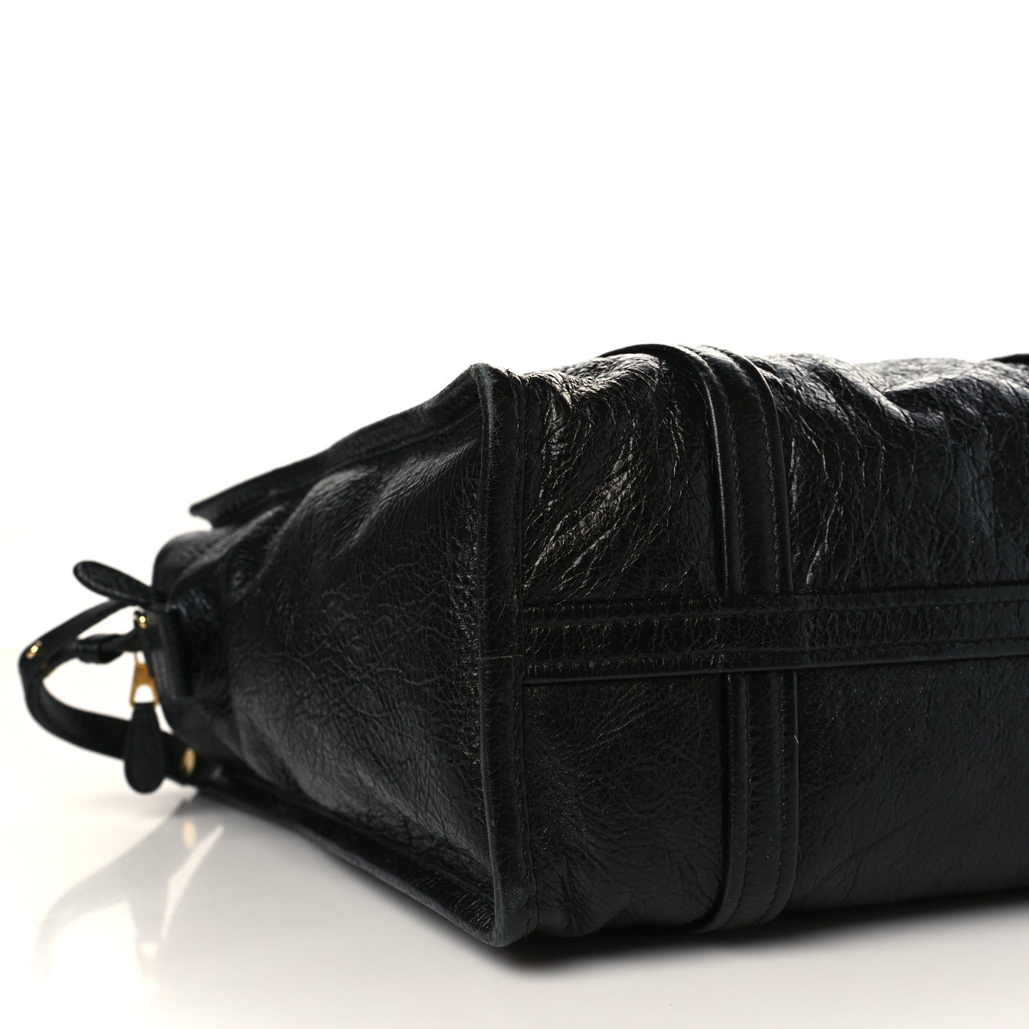 Agneau Small Bazar Shopper Tote Black