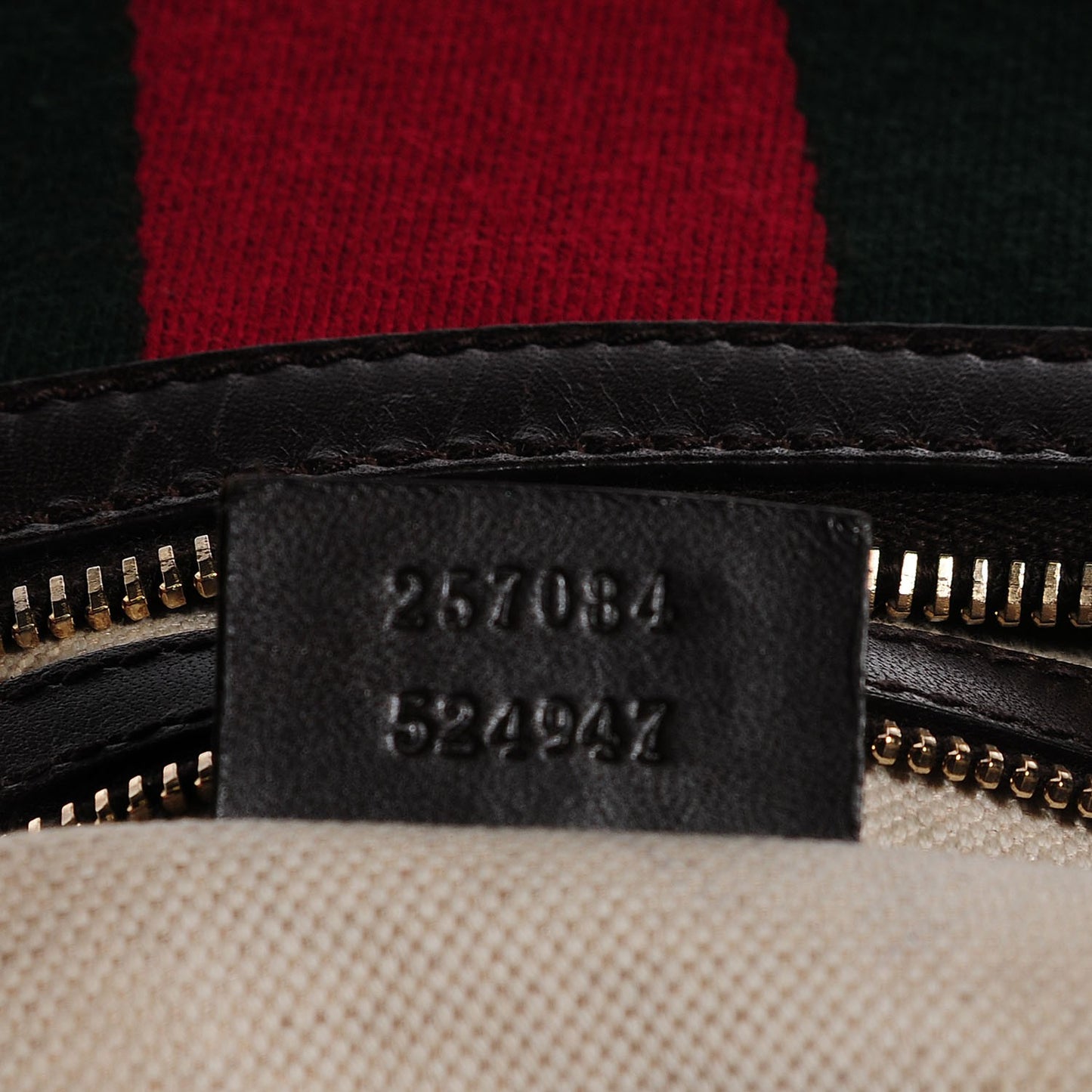 Monogram Vintage Web Medium Hobo Dark Brown