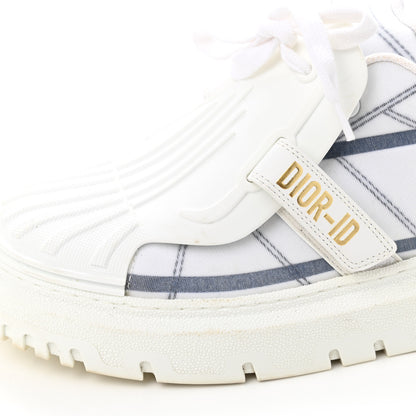 Christian Dior Nylon Mesh Dior-ID Platform Sneakers 39.5 Bleu France 9 of 12