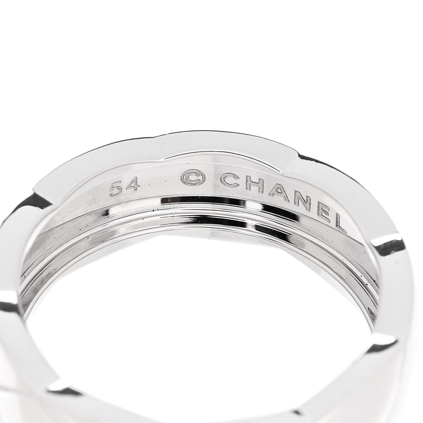 18K White Gold Small Coco Crush Ring 54 6.75