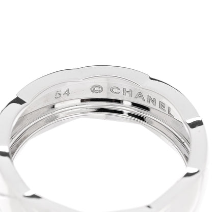 Chanel 18K White Gold Small Coco Crush Ring 54 6.75 4 of 7