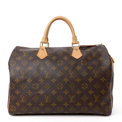 Louis Vuitton Monogram Speedy 35 1 of 13