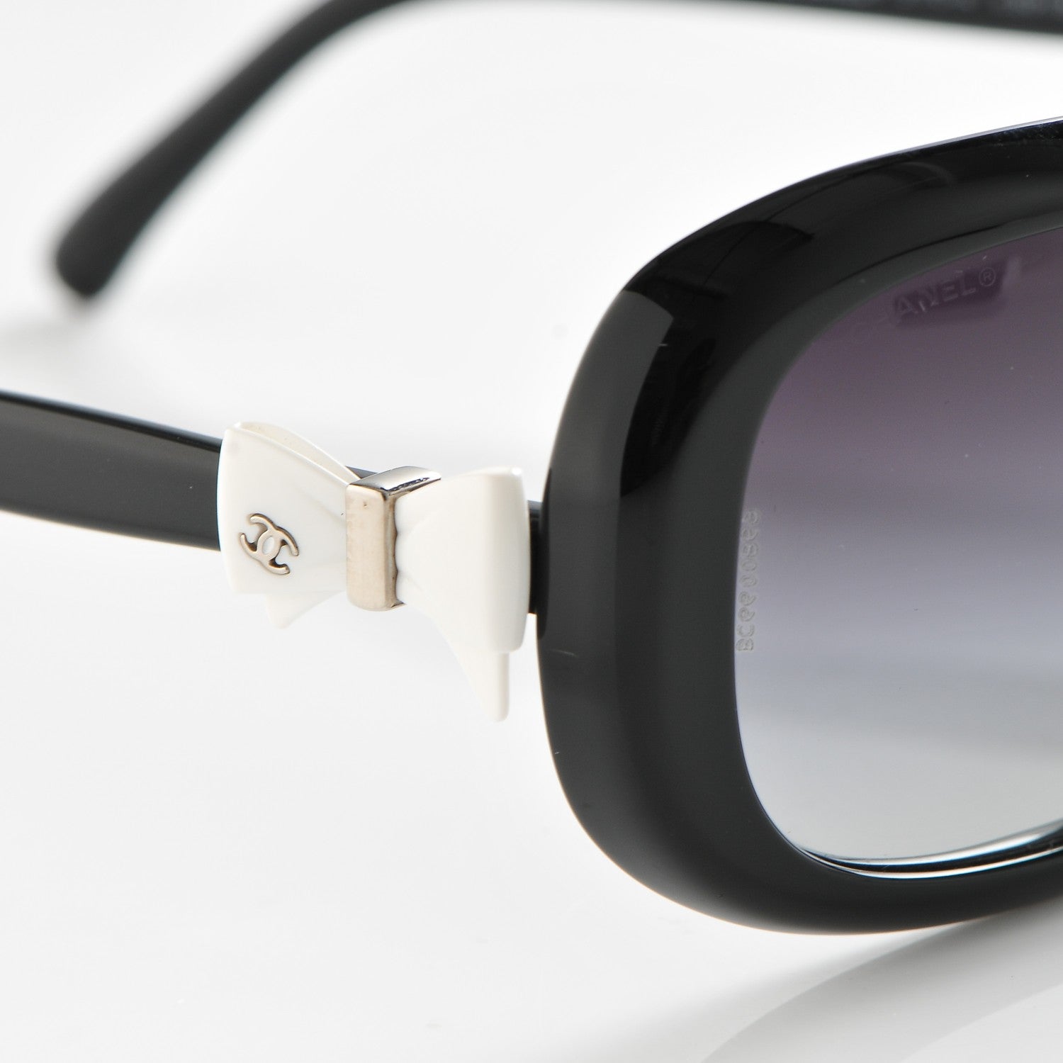 Chanel CC Bow Sunglasses 5170 Black 9 of 9