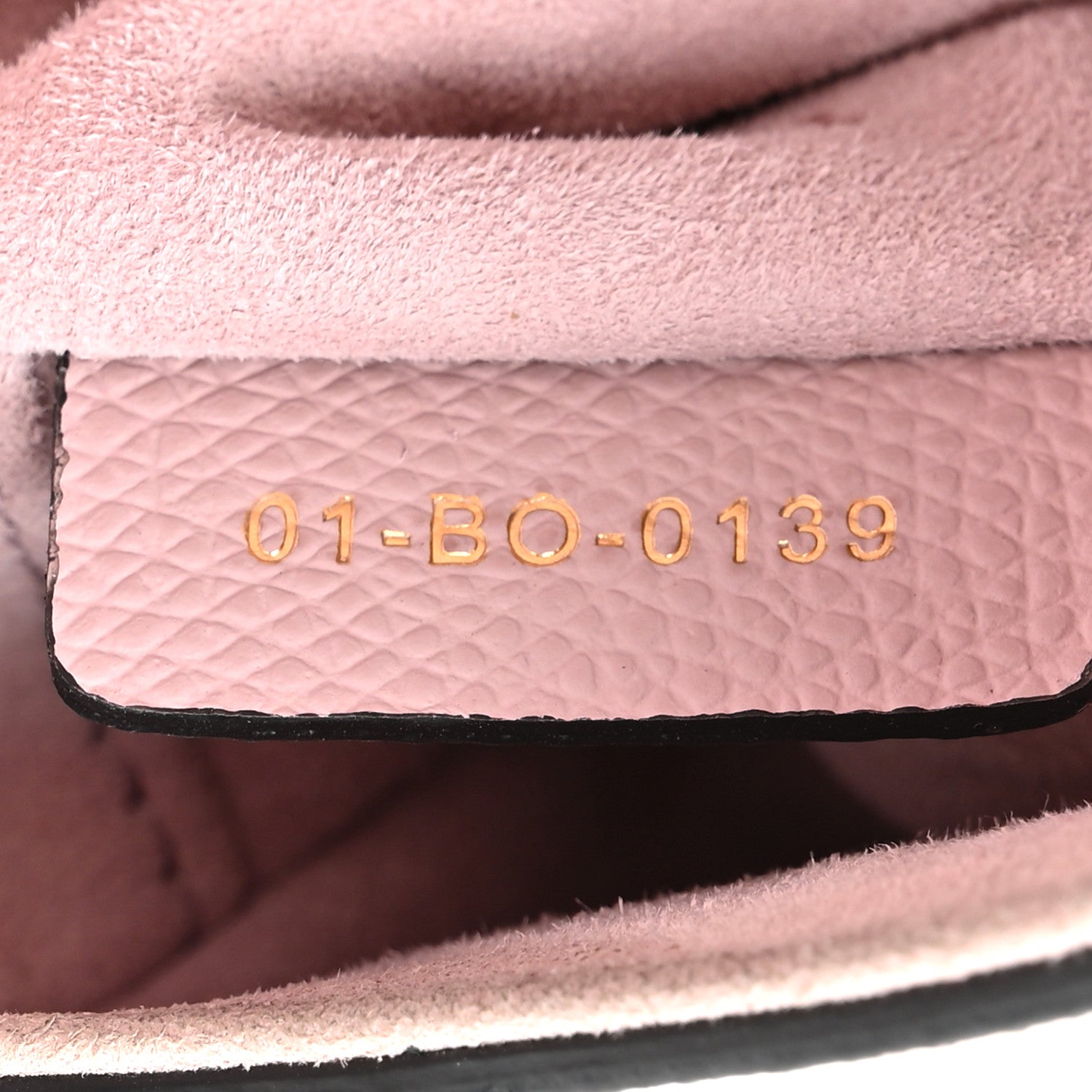 Christian Dior Grained Calfskin Mini Saddle Bag Light Pink 7 of 14