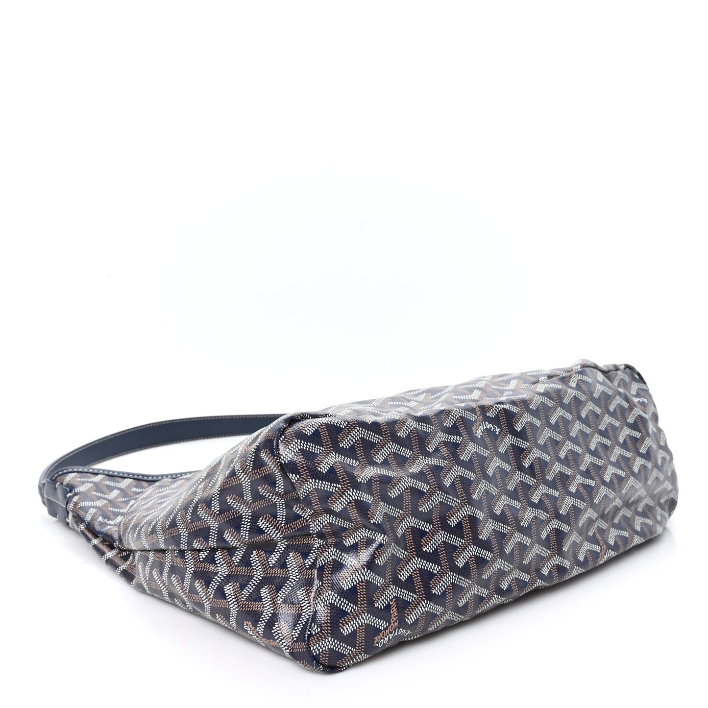Goyardine Boheme Hobo Navy Blue Navy Blue