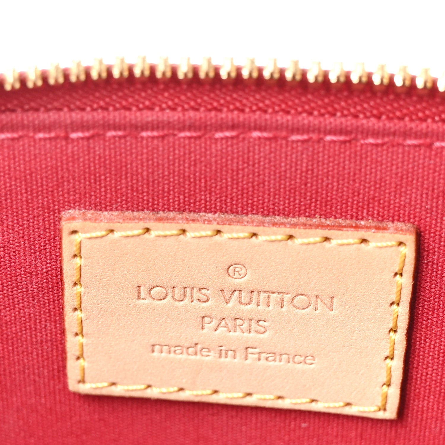 Louis Vuitton Vernis Alma BB Pomme D'Amour 6 of 9