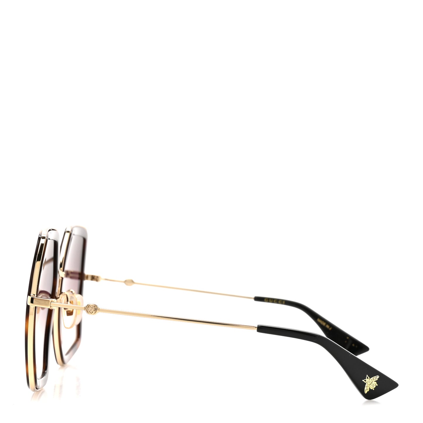 Acetate Oversize Square Frame GG0106S Sunglasses Tortoise