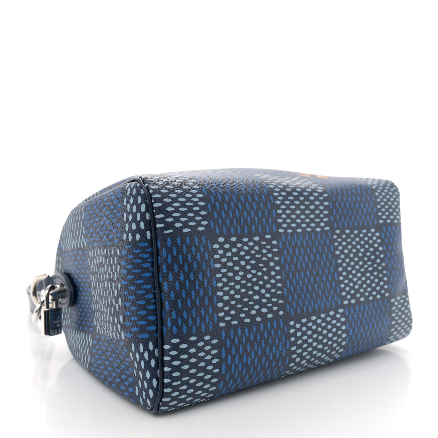 Louis Vuitton Damier Heritage Speedy Bandouliere 25 Blue 4 of 10