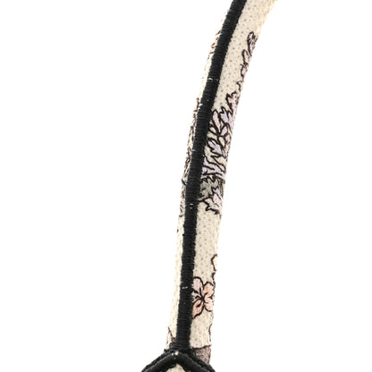 Christian Dior Canvas Embroidered Medium 4 Saisons Hiver Soleil Book Tote Multicolor 13 of 13