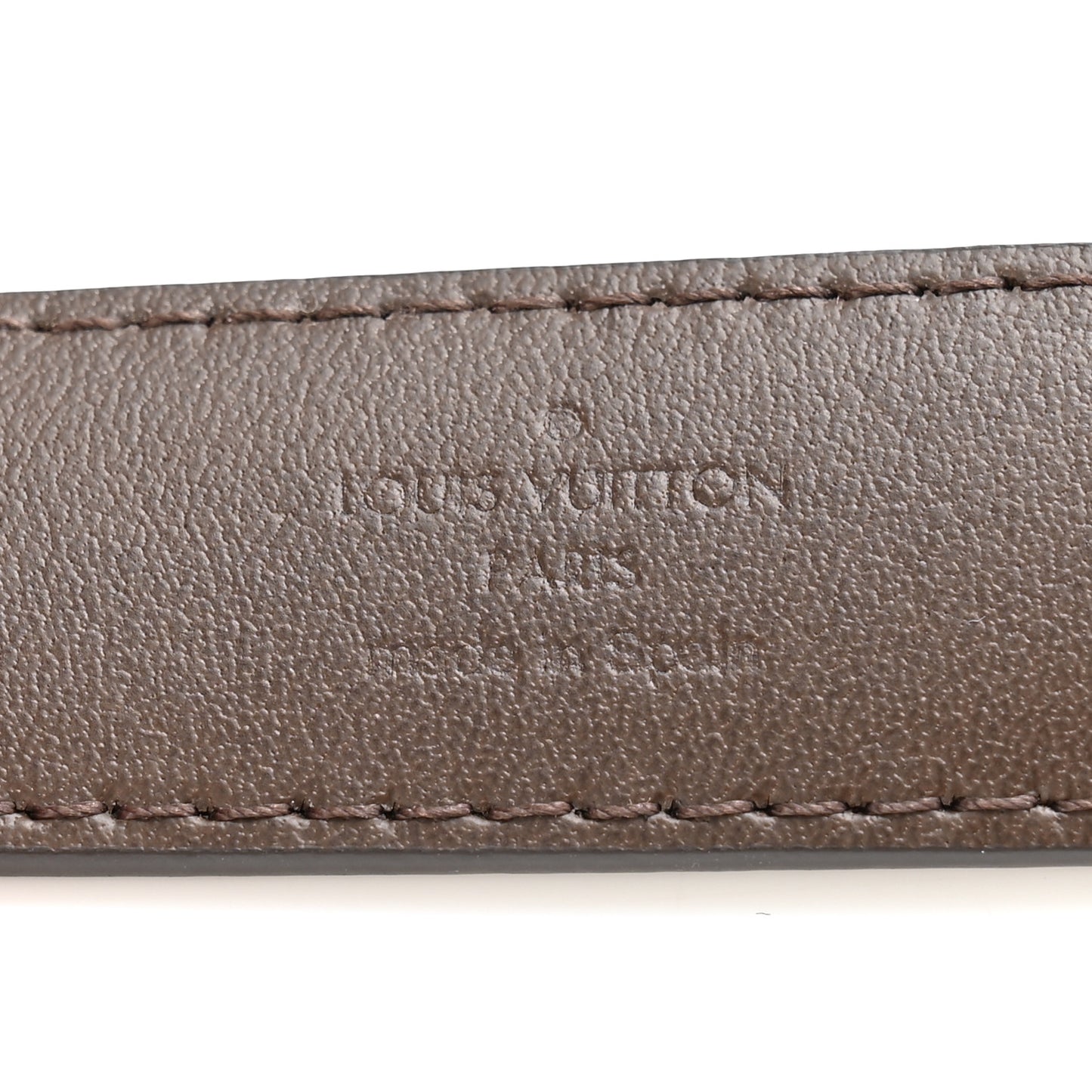 Mini Damier Ebene 25mm LV Initiales Belt 90 36
