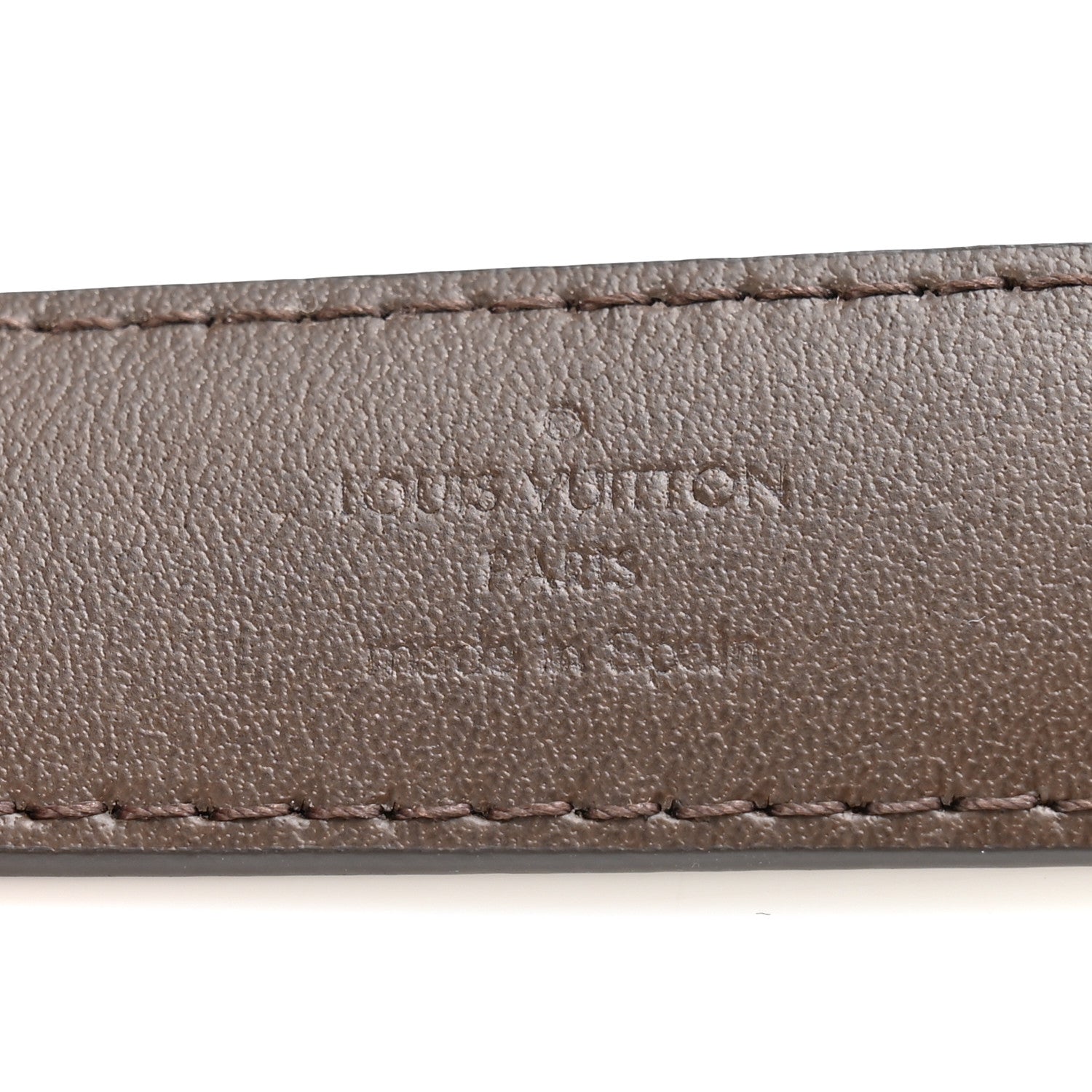 Louis Vuitton Mini Damier Ebene 25mm LV Initiales Belt 90 36 5 of 10