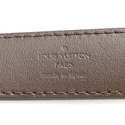 Louis Vuitton Mini Damier Ebene 25mm LV Initiales Belt 90 36 5 of 10