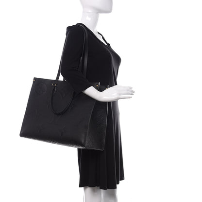 Louis Vuitton Empreinte Monogram Giant Onthego GM Black 2 of 11