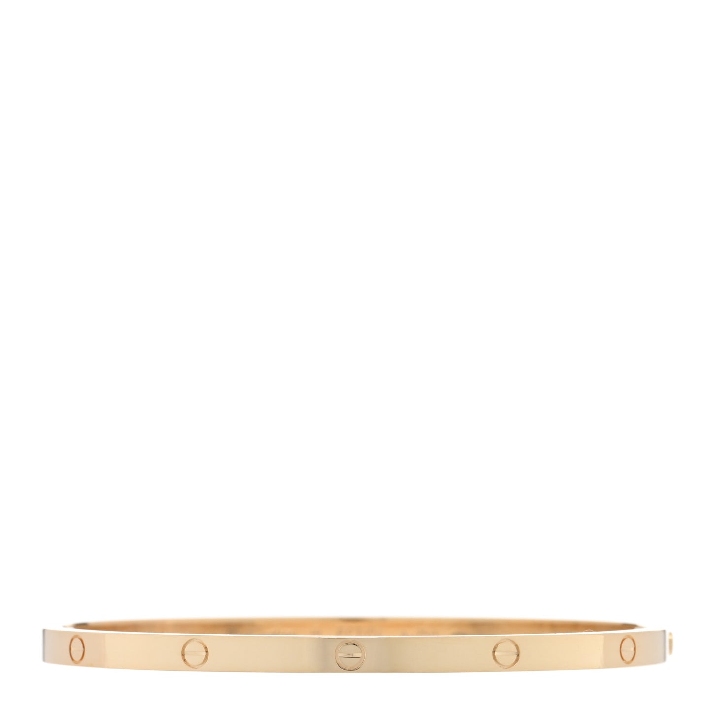 18K Yellow Gold Small LOVE Bracelet 18