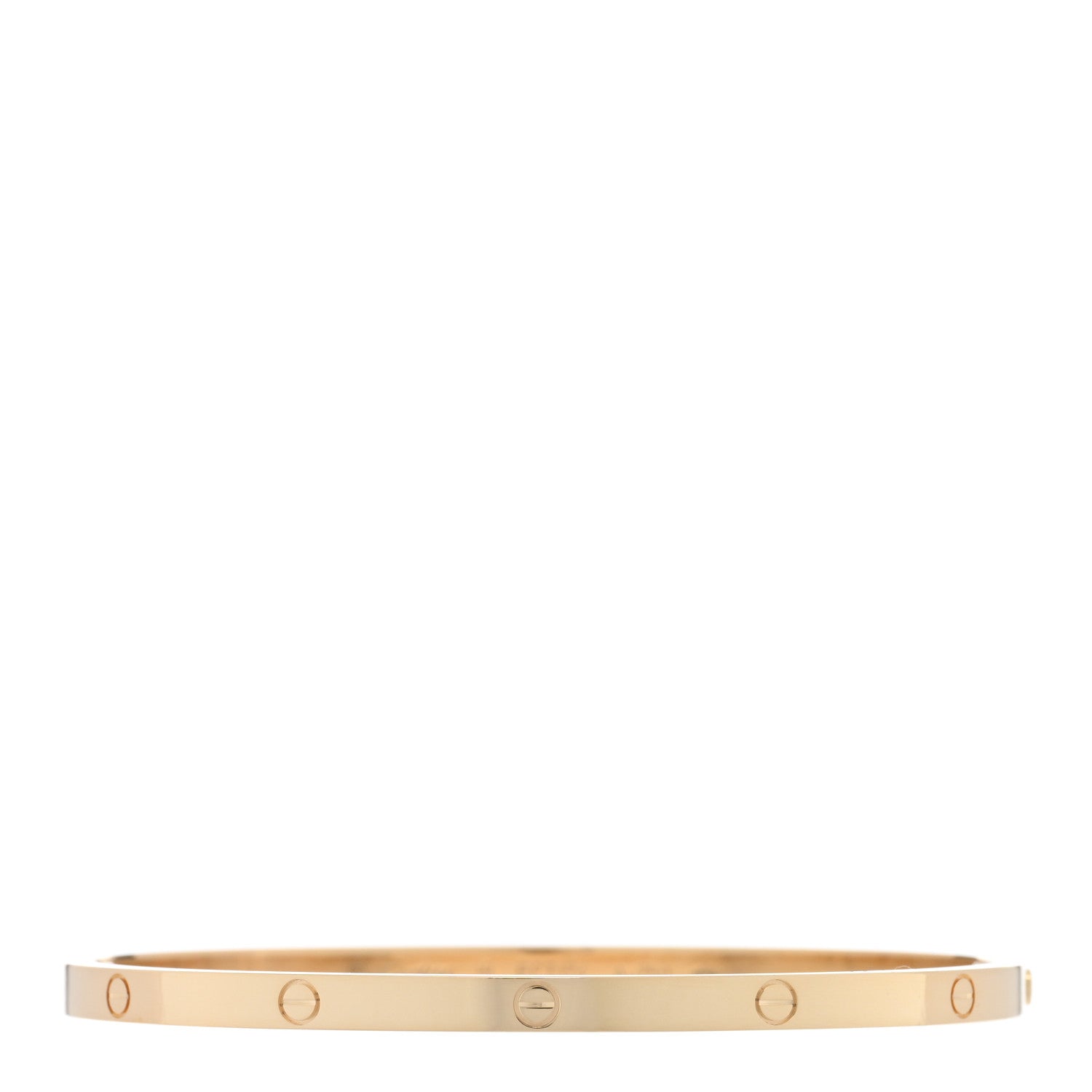 Cartier 18K Yellow Gold Small LOVE Bracelet 18 1 of 7
