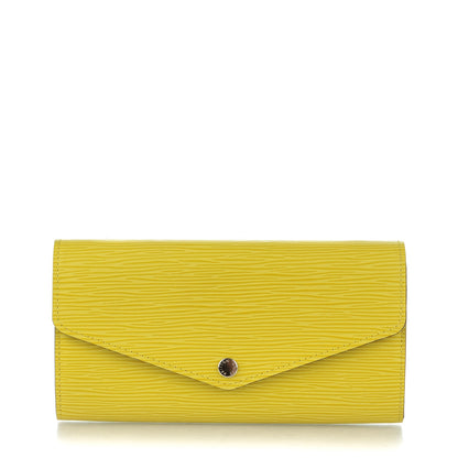 Louis Vuitton Epi Sarah Wallet NM Pistache 1 of 7