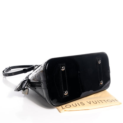 Louis Vuitton Vernis Alma PM Noir Magnetique 4 of 7