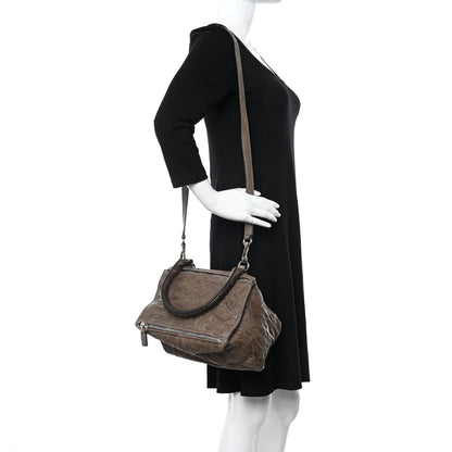 Givenchy Tumbled Sheepskin Small Pandora Charcoal 2 of 11