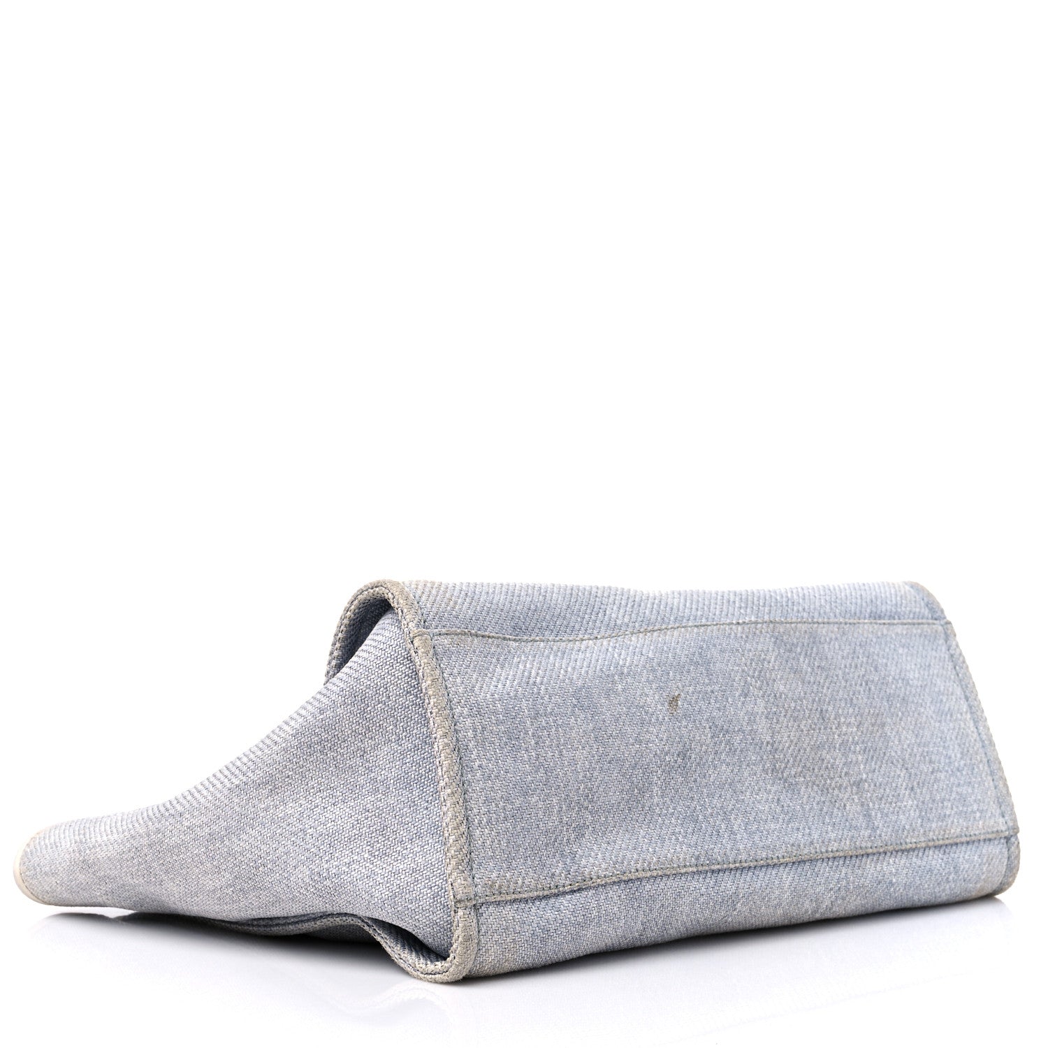 Chanel Canvas Medium Deauville Tote Denim Blue 4 of 19