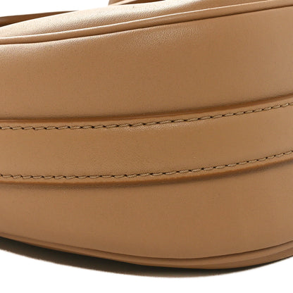 Marc Jacobs Calfskin Small The Covered J Marc Saddle Bag Tan 9 of 10