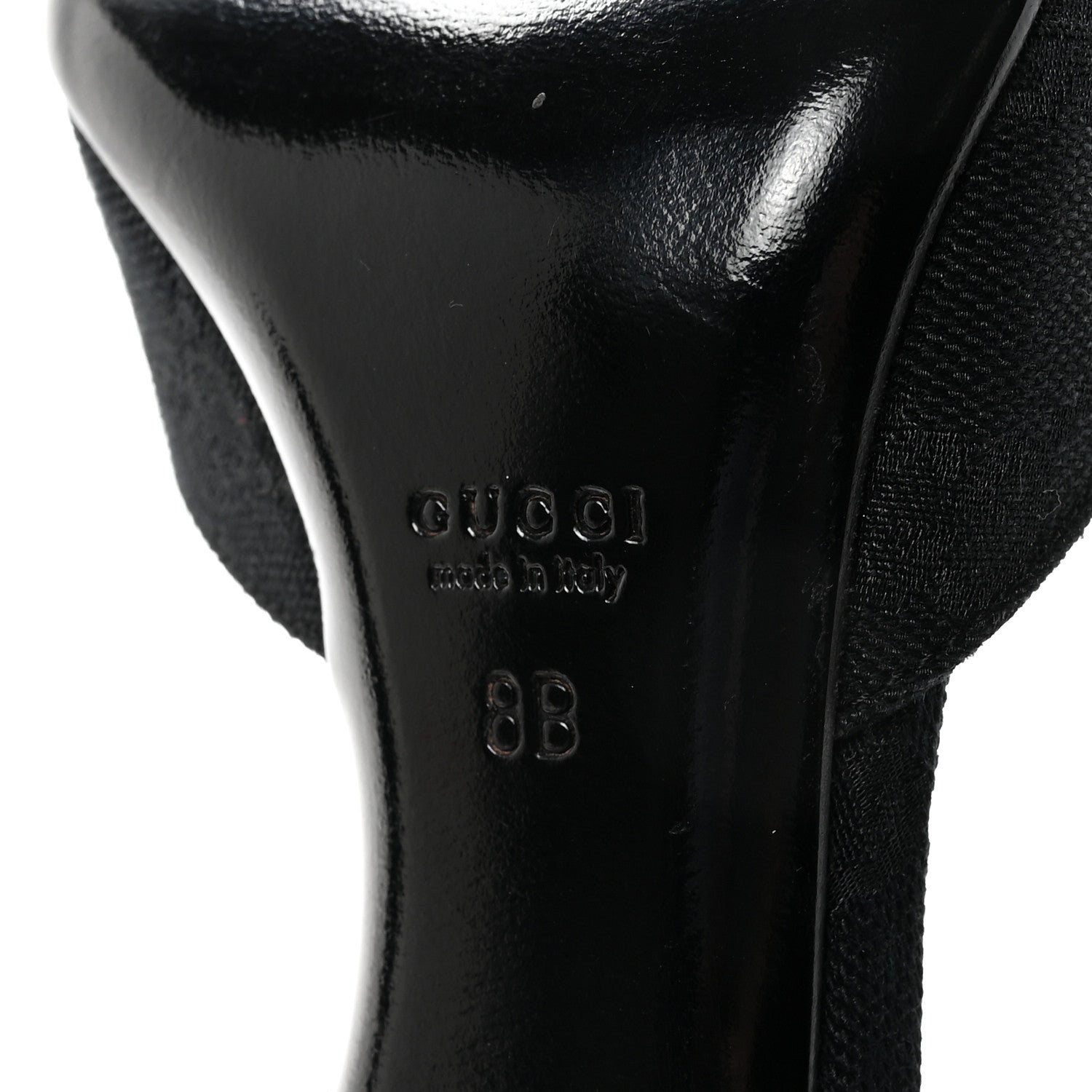 Gucci Monogram Niagara Lux Horsebit Sandals 8 Black 7 of 10