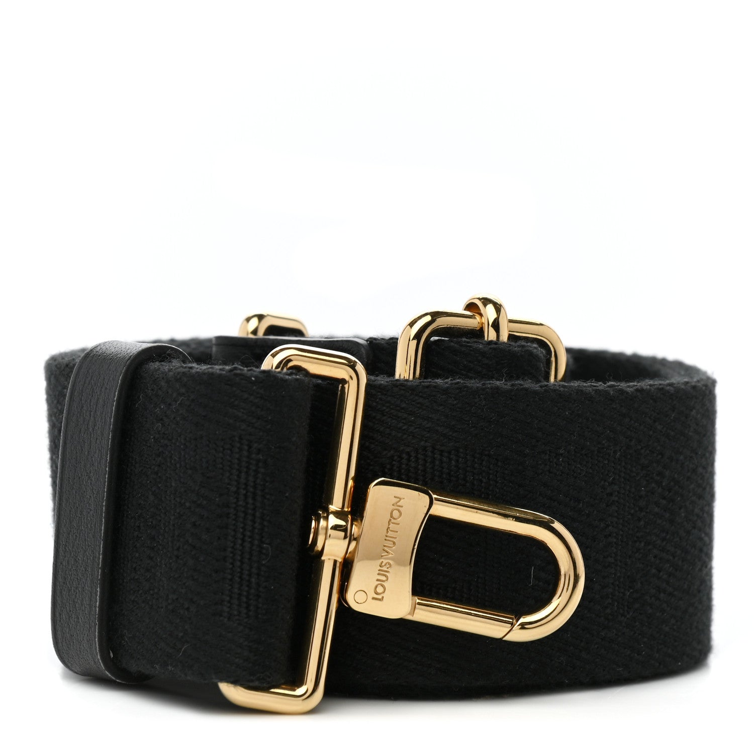 Louis Vuitton Canvas Utility Bandouliere Shoulder Strap Black 1 of 3