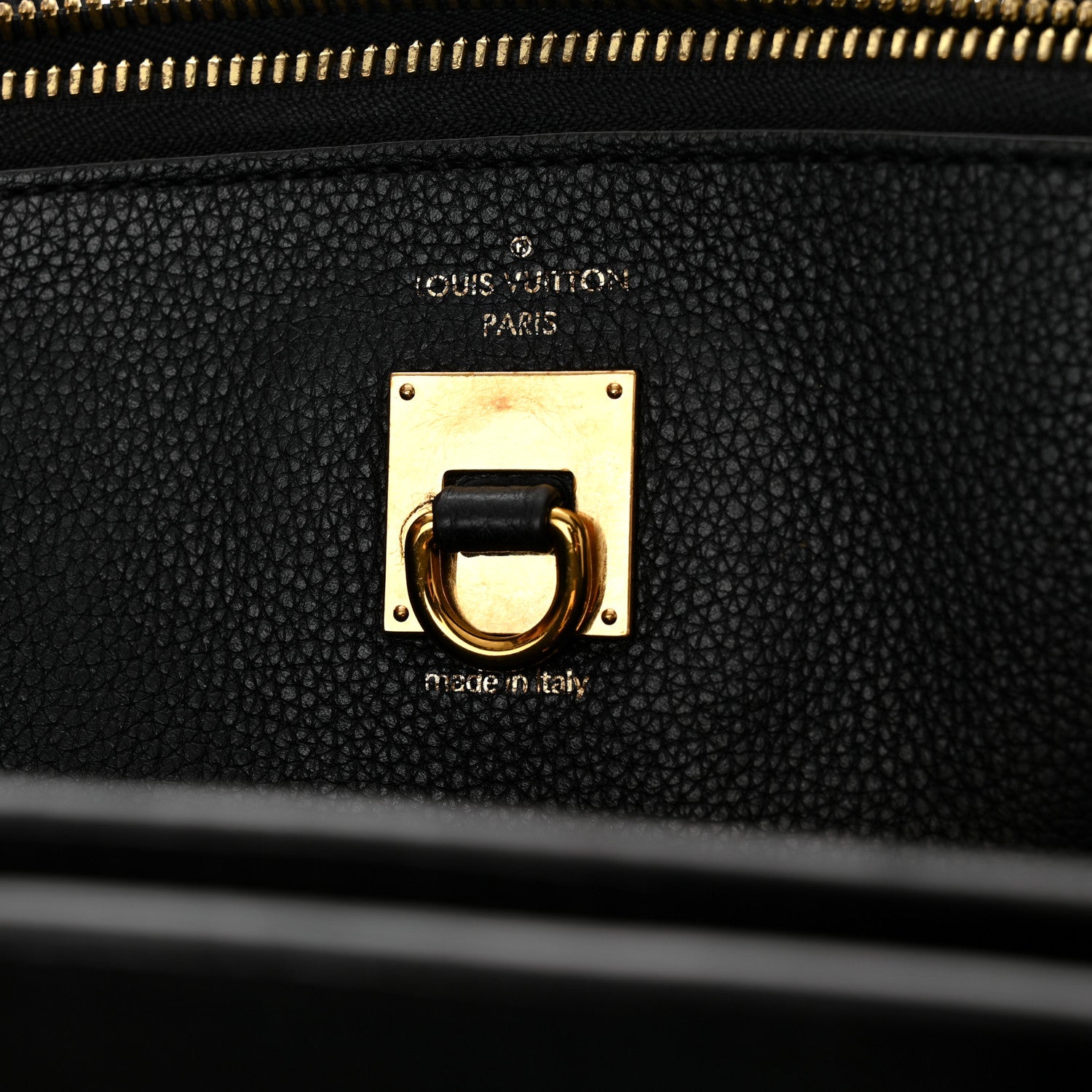 Louis Vuitton Taurillon City Steamer MM Black 6 of 13
