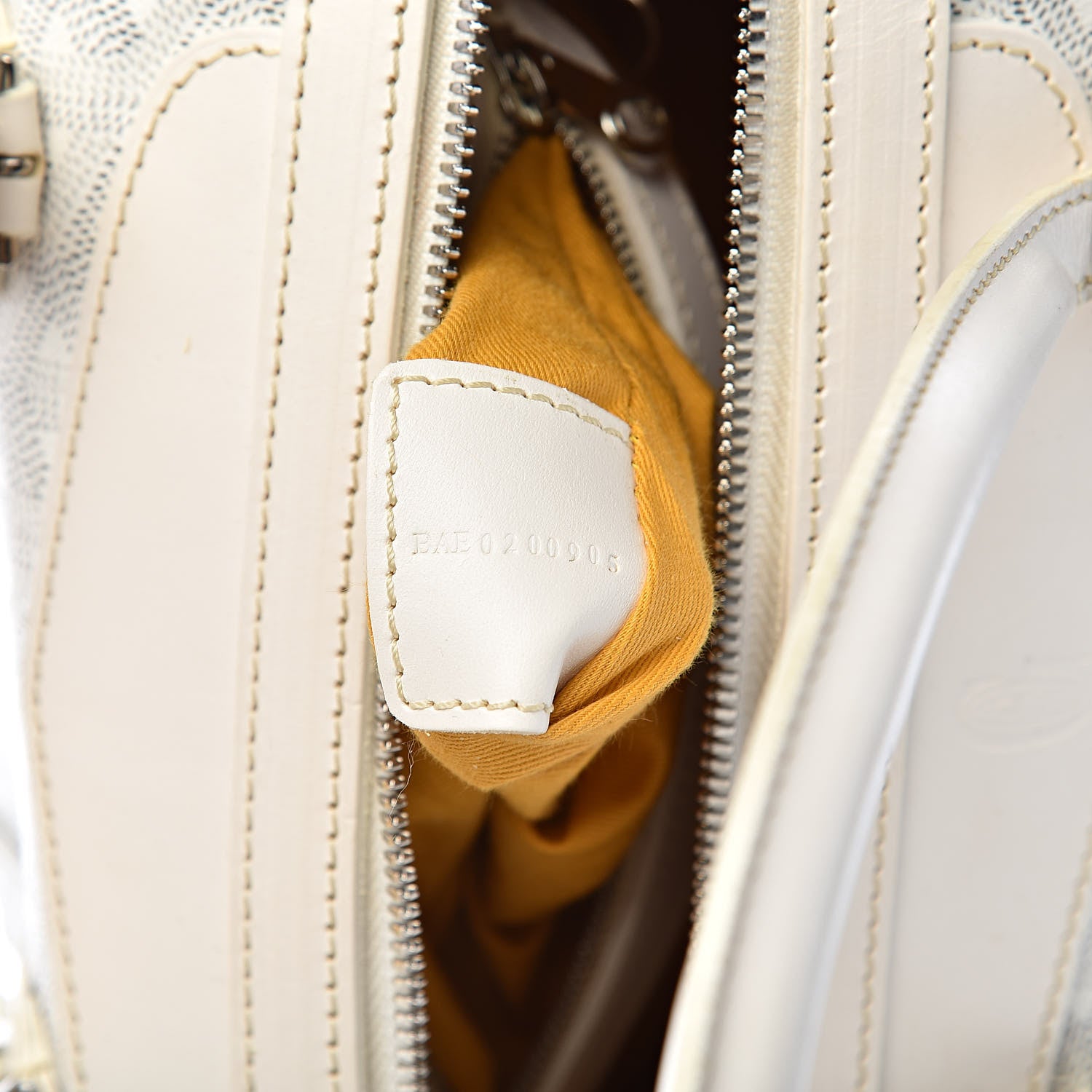 Goyard Goyardine Boeing 30 White 7 of 12