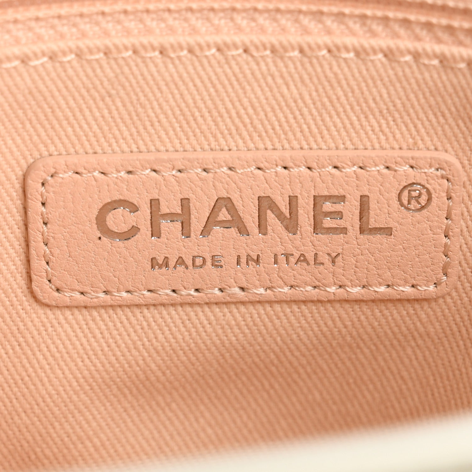 Chanel Lambskin Quilted Bubble Clutch White 6 of 7