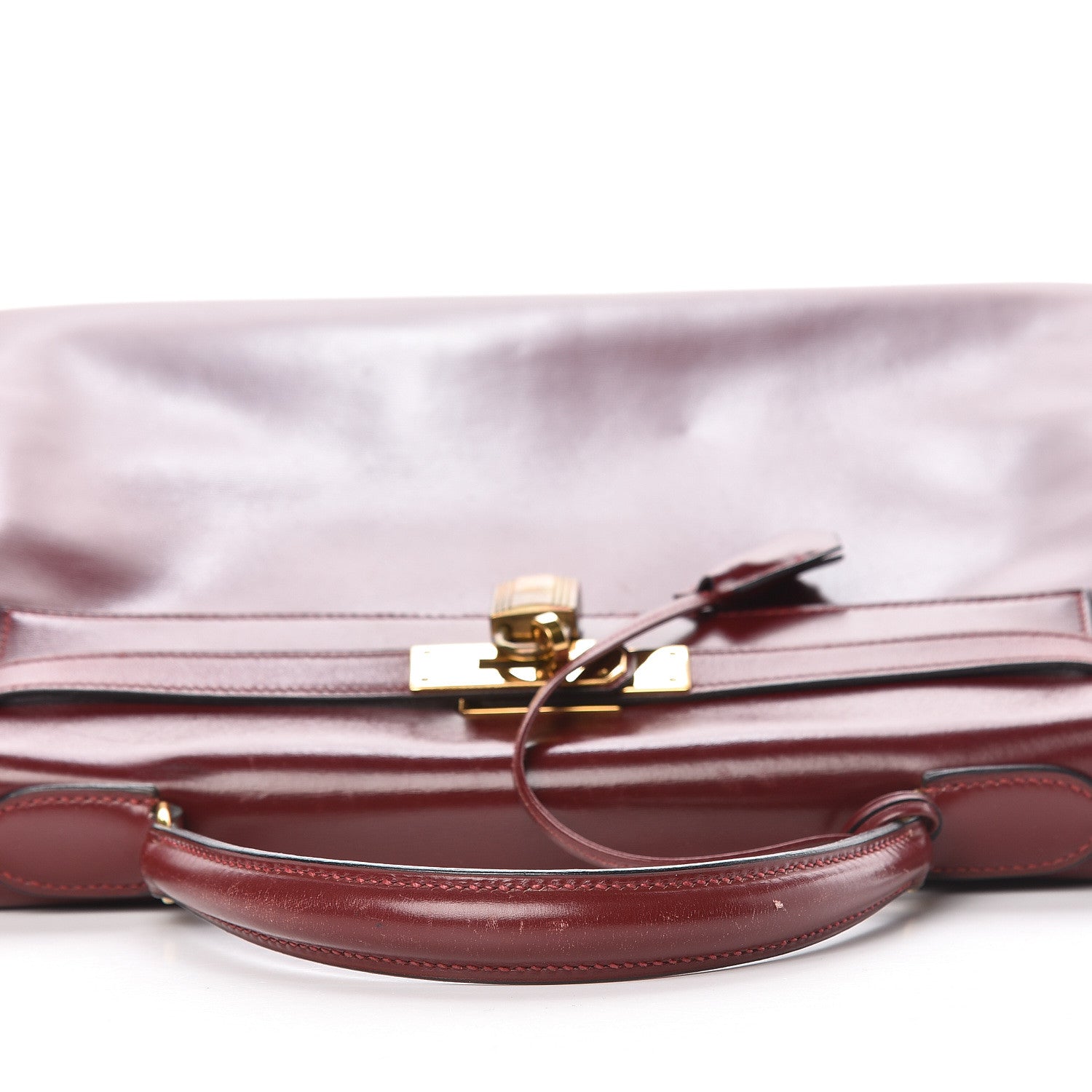 Hermes Box Kelly Retourne 32 Rouge H 17 of 38