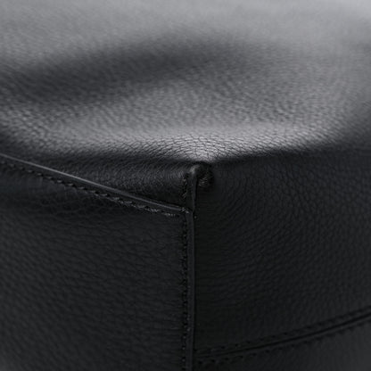 Valentino Garavani Grained Calfskin Rockstud Shoulder Tote Black 8 of 10