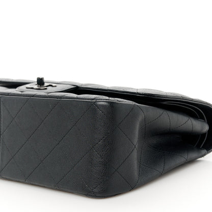Chanel Crumpled Calfskin Quilted Jumbo Double Flap So Black 11 of 11