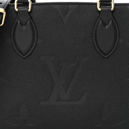 Louis Vuitton Empreinte Monogram Giant Onthego PM Black 7 of 10