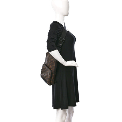 Louis Vuitton Monogram Macassar Avenue Sling Bag 2 of 11