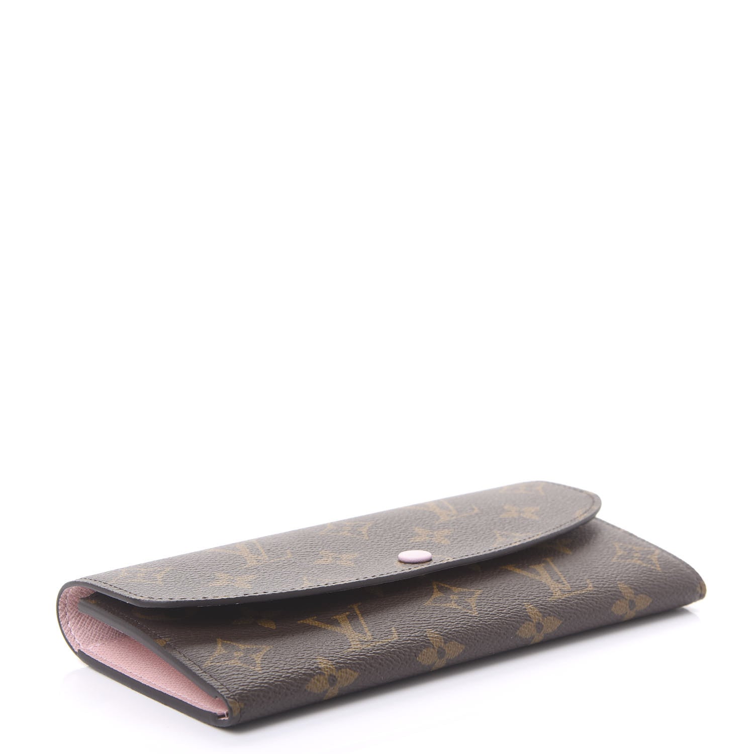 Louis Vuitton Monogram Emilie Wallet Rose Ballerine 3 of 11