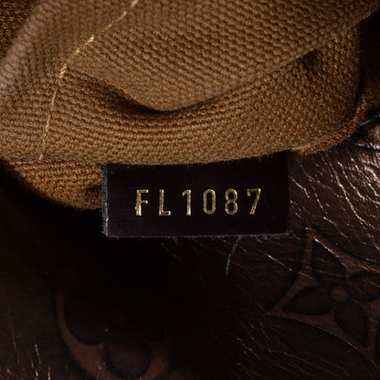 Louis Vuitton Monogram Embossed Sergent PM Bronze 7 of 8