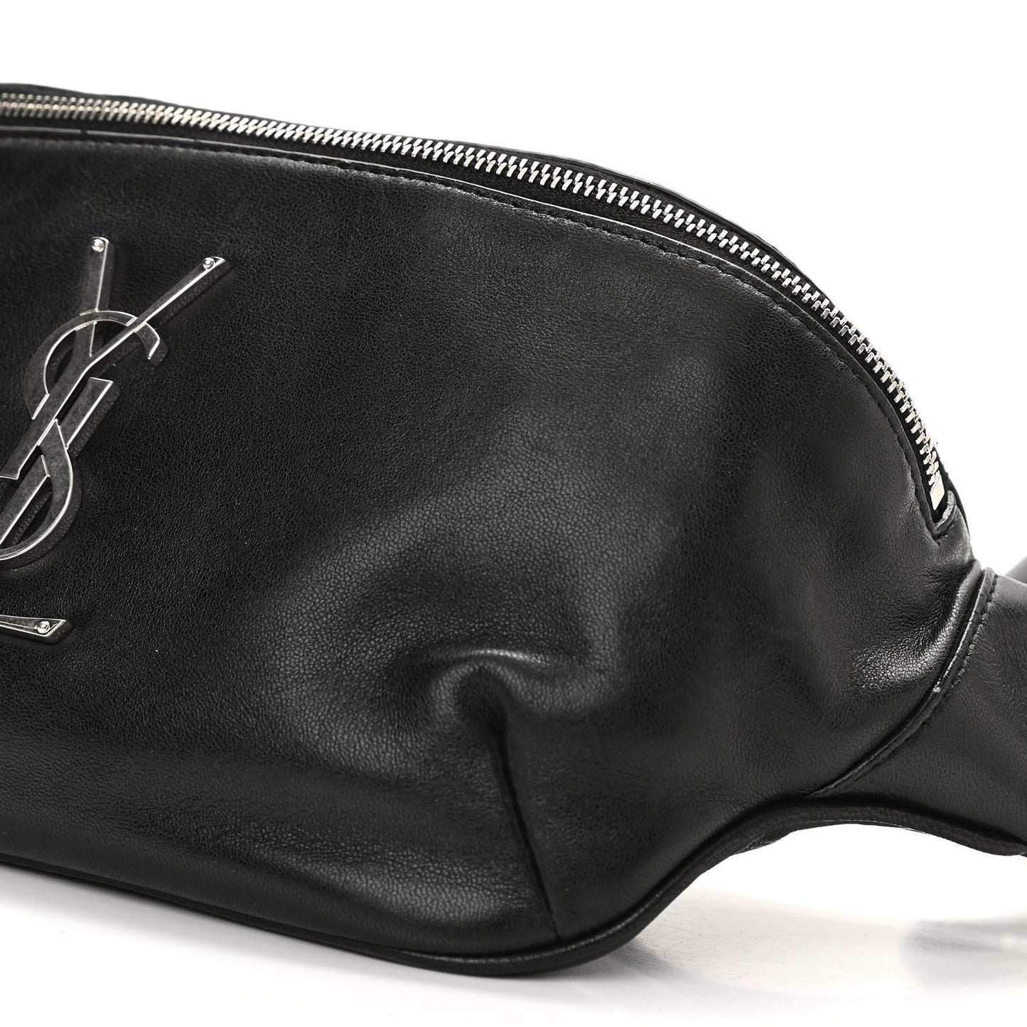 Calfskin Monogram Belt Bag Black