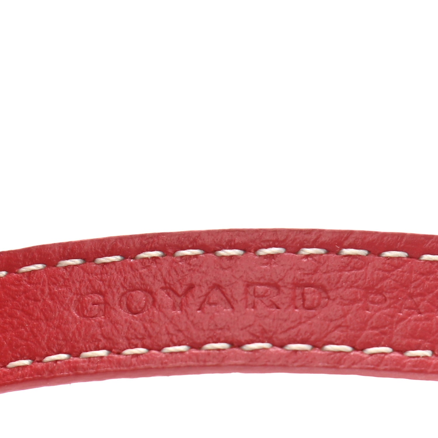 Goyard Goyardine Sesame Key Holder Red 3 of 6