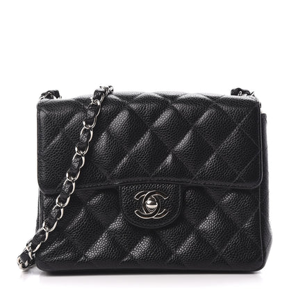 Chanel Caviar Quilted Mini Square Flap Black 1 of 9