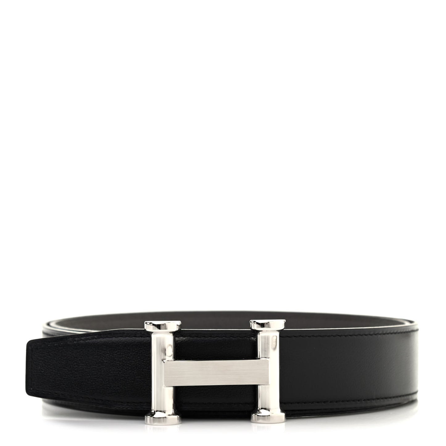 Box Togo 32mm Angora Belt 90 Black Etain