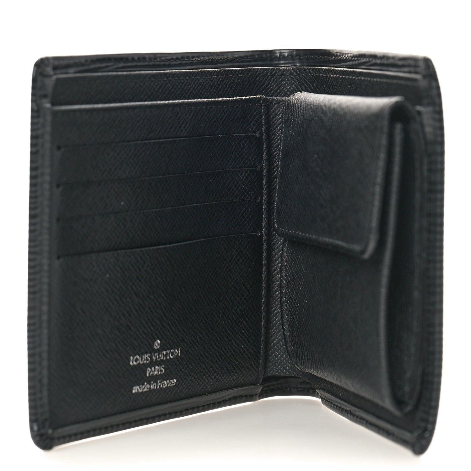 Louis Vuitton Epi Marco Wallet Black 5 of 8