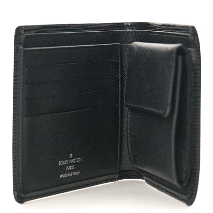 Louis Vuitton Epi Marco Wallet Black 5 of 8