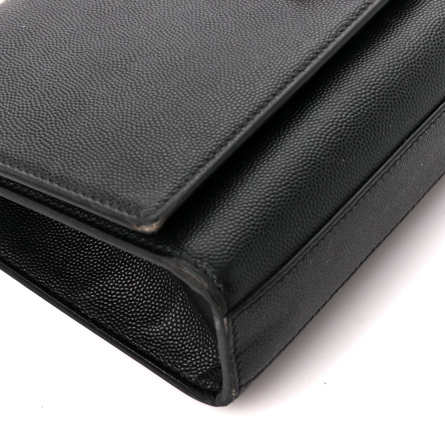 Grain De Poudre Medium Classic Monogram Kate Satchel Black