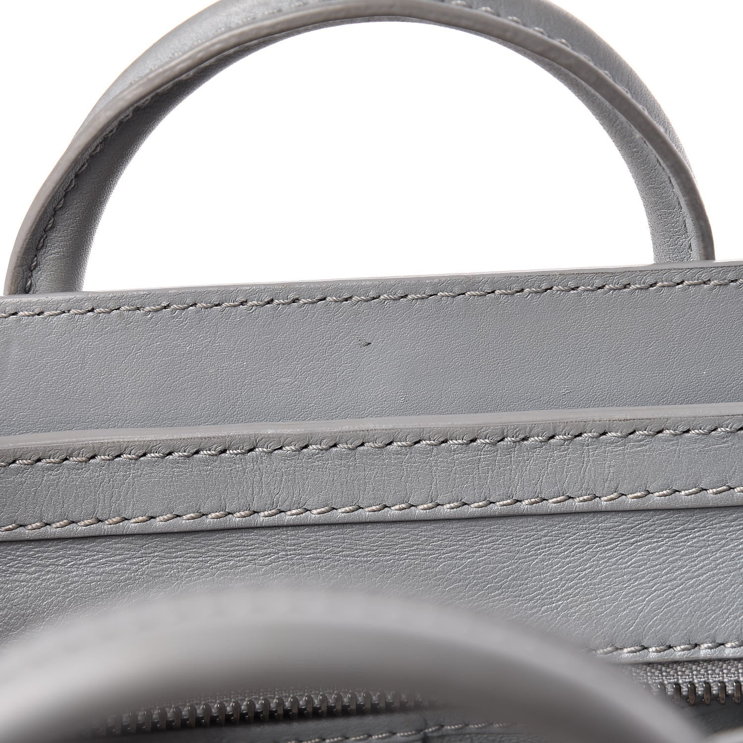 Celine Smooth Calfskin Nano Luggage Sky 9 of 25