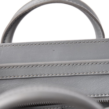 Celine Smooth Calfskin Nano Luggage Sky 9 of 25